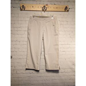 Columbia lightweight khaki Capri pants size 8